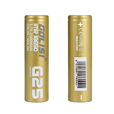 GOLISI G25 18650 BATTERY - VAPE INN
