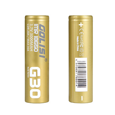 GOLISI G30 18650 BATTERY - VAPE INN