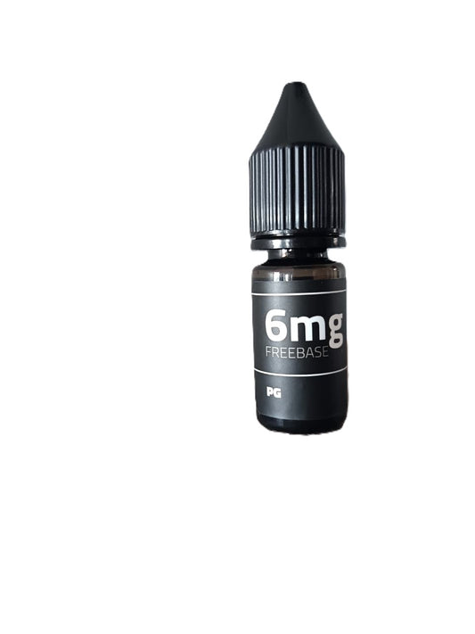 VG Master Longfill Freebase Nic Shot e-liquid bottle, 10ml vape juice with nicotine for e-cigarettes, VG Master brand.
