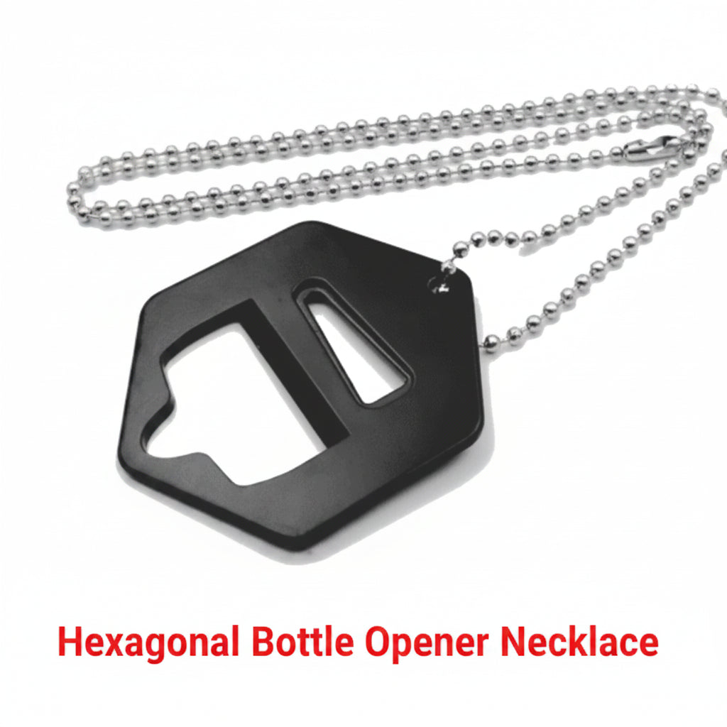 Vape Inn bottle opener accessory with sleek design, perfect for easily opening bottles in a stylish vaping setup.