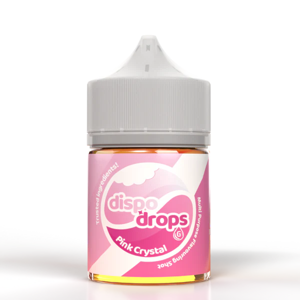 DISPO DROPS: RASPBERRY CRYSTAL - SALT/MTL 60ML LONGFILL - VAPE INN