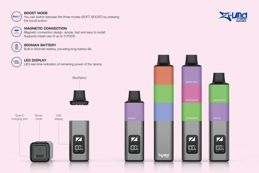 Disposable Z LAND Mini Battery by ZLAB shown in the image, compact and lightweight lithium battery for portable electronic devices.