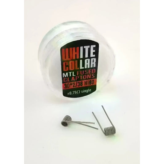 MTL FUSED CLAPTONS 0.75 (RED) - VAPE INN