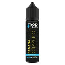 POD PLUS BANANA BLIZZARD - SALT/MTL 60ML LONGFILL - VAPE INN