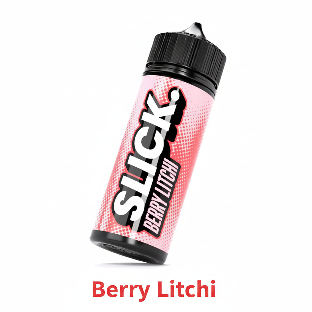 SLICK: BERRY LITCHI - 120ML LONGFILL - VAPE INN