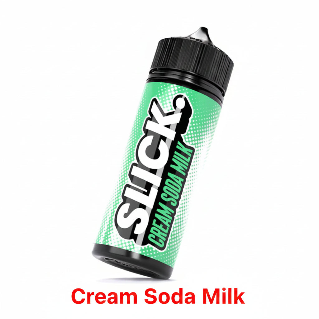 SLICK: CREAM SODA MILK - 120ML LONGFILL - VAPE INN