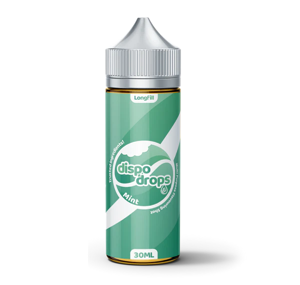 DISPO DROPS: MINT - 120ML LONGFILL - VAPE INN