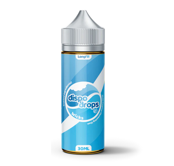 DISPO DROPS: WICKS - 120ML LONGFILL - VAPE INN