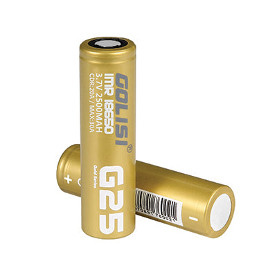 GOLISI G25 18650 BATTERY - VAPE INN