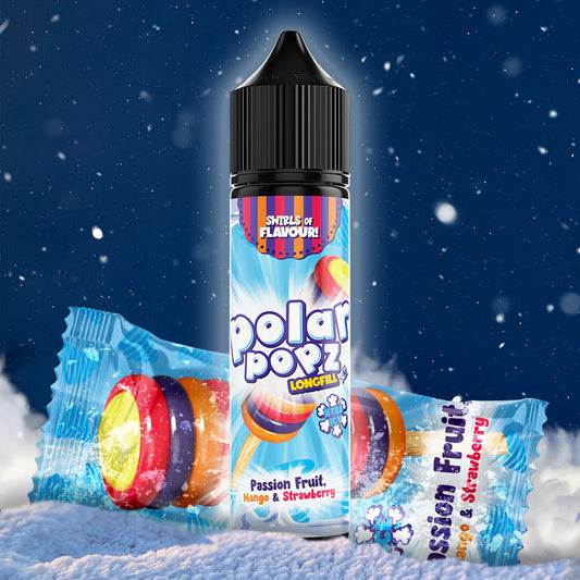PASSION FRUIT, MANGO & STRAWBERRY XTRA - SALT/MTL 60ML LONGFILL