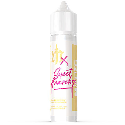Misfits X Sweet Anarchy Raspberry Cheesecake 60ml Longfill (Salt/MTL)