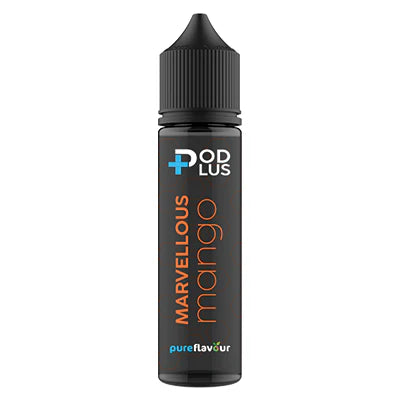 POD PLUS MARVELOUS MANGO - SALT/MTL 60ML LONGFILL - VAPE INN