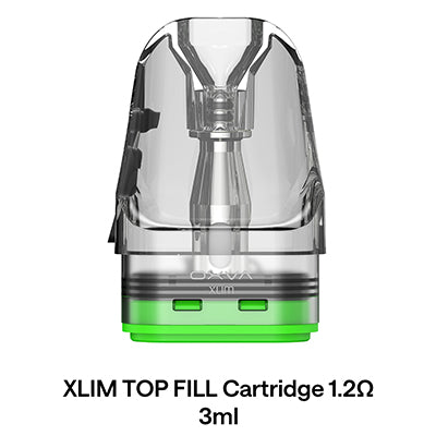 OXVA XLIM replacement pod with mesh coil, 0.2 ohm, designed for easy replacement and optimal vapor production.