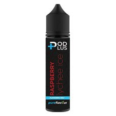 POD PLUS RASPBERRY LYCHEE ICE - SALT/MTL 60ML LONGFILL - VAPE INN