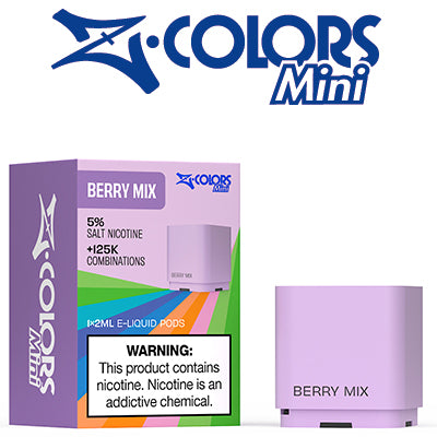 Z COLORS MINI DISPOSABLE FLAVOUR POD - 50mg