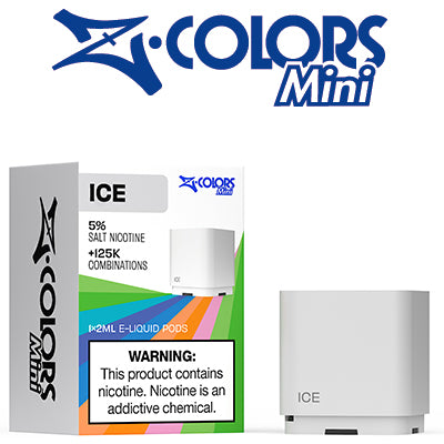 Z COLORS MINI DISPOSABLE FLAVOUR POD - 50mg