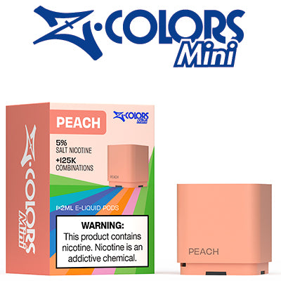 Z COLORS MINI DISPOSABLE FLAVOUR POD - 50mg